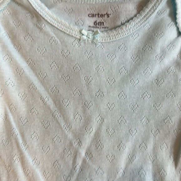 Carter's Baby Girls' Pointelle Long-Sleeve Bodysuits - Picture 6 of 6
